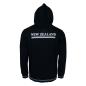 Mens New Zealand Rugby World Cup 2023 Hoodie - Black - Back