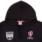 Mens New Zealand Rugby World Cup 2023 Hoodie - Black - RWC23 and New Zealand Logo