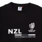Mens New Zealand Rugby World Cup 2023 Supporters Tee - Black - Logos