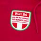 Mens Wales Rugby World Cup 2023 Hoodie - Red - Badge