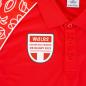 Mens Wales Rugby World Cup 2023 Polo - Red - Logo