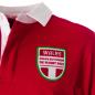 Mens Wales Rugby World Cup 2023 Rugby Shirt - Red Long Sleeve - Badge