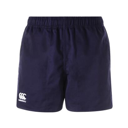 Canterbury Mens Cotton Professional Rugby Match Shorts - Navy - 