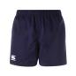Canterbury Mens Cotton Professional Rugby Match Shorts - Navy - Front