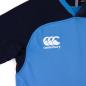 Canterbury Mens Teamwear Evader Plain Rugby Match Shirt - Sky - Logo