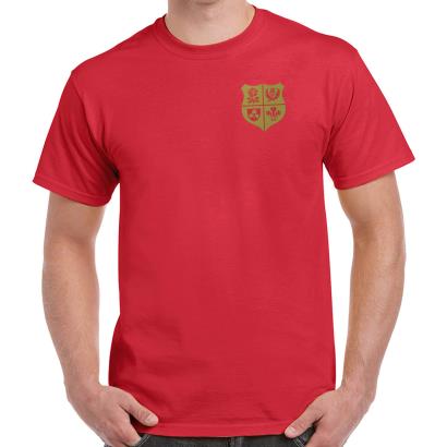 Lions 1888 Printed Tee Red - Front