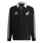 All Blacks Mens 200 Years of Rugby Heritage Polo - Black 2023 - Front