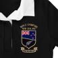 New Zealand World Champions Mens Classic Rugby Shirt - Black - Badge