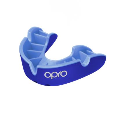 Opro Silver Mouthguard - Royal - Front
