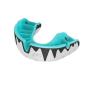 Opro Platinum Mouthguard - White and Mint - Front
