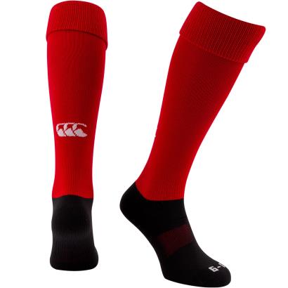 Canterbury Playing Socks Red - Front