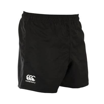 Canterbury Polyester Professional Shorts Black - Front 1