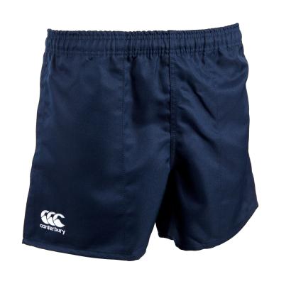Canterbury Polyester Professional Shorts Navy Kids - Front