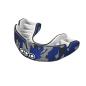 Opro Power-Fit Camo Mouthguard - Black and Blue - Front