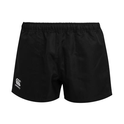 Canterbury Women Polyester Professional Rugby Match Shorts Black - Front