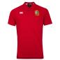 British and Irish Lions 2021 Pique Polo Tango Red - Front