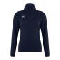 Canterbury Womens Club 1/4 Zip Mid Layer Training Top Navy - Front