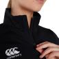Canterbury Womens Club 1/4 Zip Mid Layer Training Top Black - Detail 1