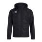 Canterbury Club Vaposhield Full Zip Rain Jacket Black - Front