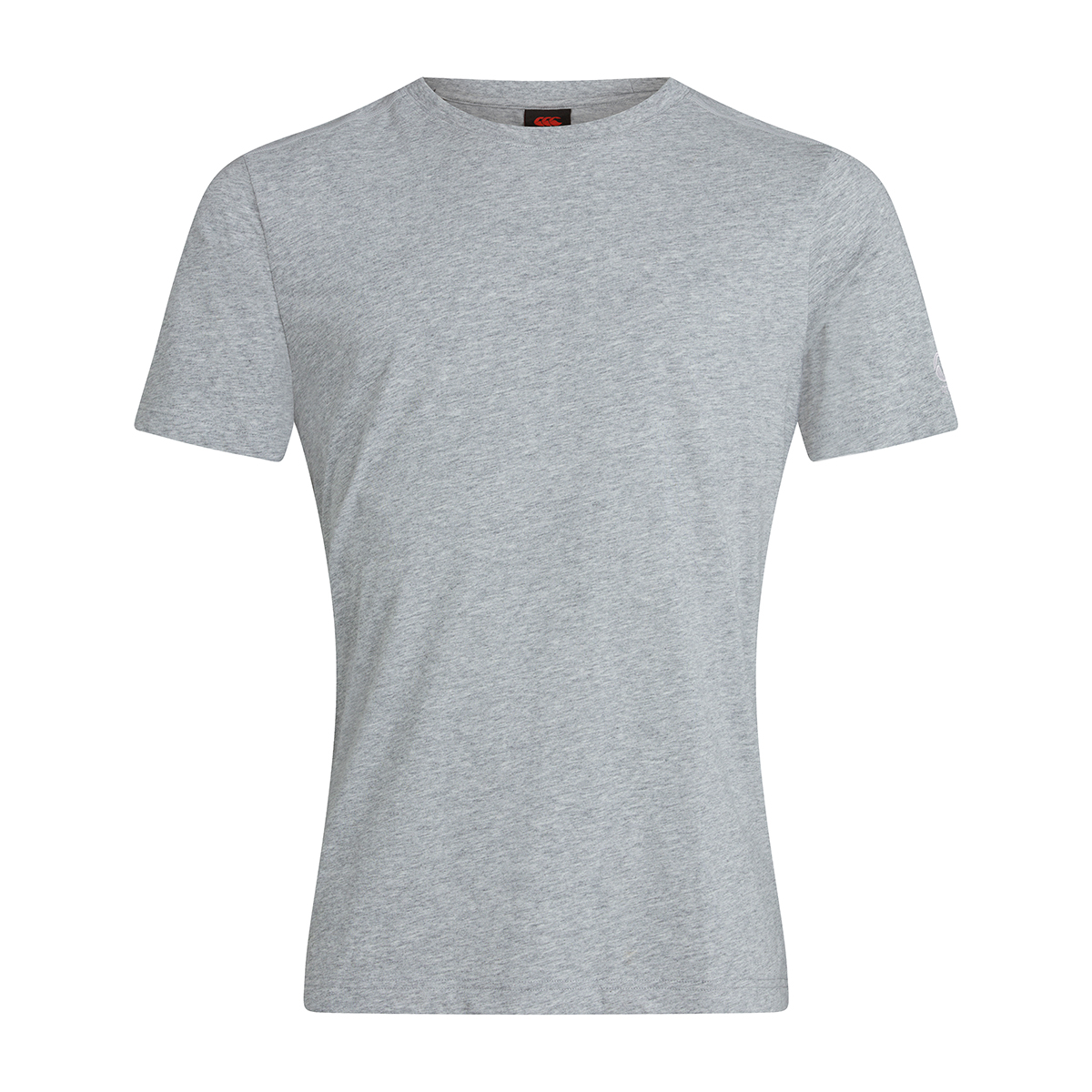 Mens Grey Canterbury Club Plain Tee Shirt | rugbystore