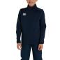 Canterbury Club 1/4 Zip Mid Layer Training Top Navy Youths - Model