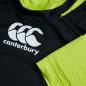Canterbury Kids Pro Rugby Shoulder Pads - Black and Wild Lime - Detail 1