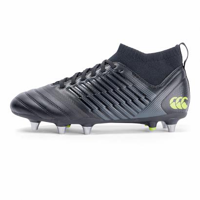 Canterbury Stampede 3.0 Pro Rugby Boots Black - Side 1