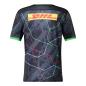 Harlequins Mens Euro Rugby Shirt - Short Sleeve Black 2023 - Back