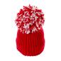 Adults Red Hat Chilli Pepper Big Bobble Hat - Back