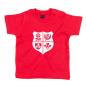 Baby Lions 1888 Tee Shirt - Short Sleeve Red - Front