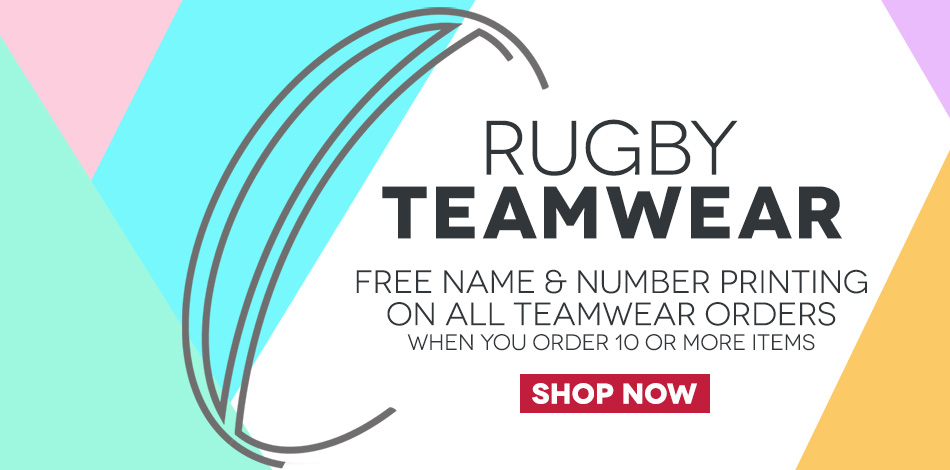 Rugby Teamwear - SHOP NOW!