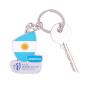 Rugby World Cup 2023 Argentina Flag Keyring - with Keys