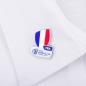 Rugby World Cup 2023 France Flag Pin Badge - On a Shirt