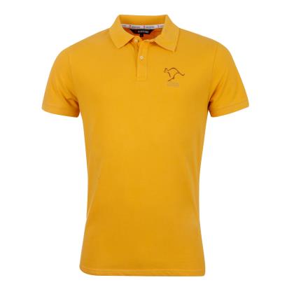 Rugbystore Australia 1899 Mens Polo Shirt - Gold - Front