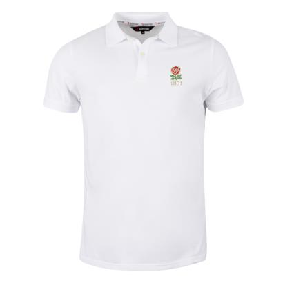 Rugbystore England 1871 Mens Polo Shirt - White - Front