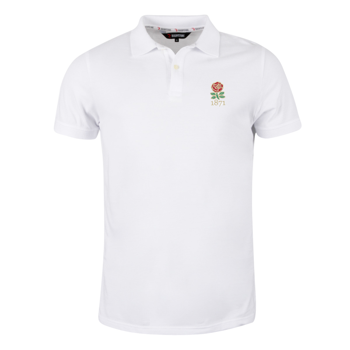 Rugbystore England 1871 Mens Polo Shirt - White | rugbystore