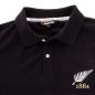 Rugbystore New Zealand 1884 Mens Polo Shirt - Black - Collar