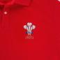 Rugbystore Wales 1881 Mens Polo Shirt - Red - Wales 1881 Badge