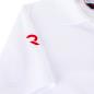 Rugbystore Mens Polo Shirt - White - Folded Sleeve
