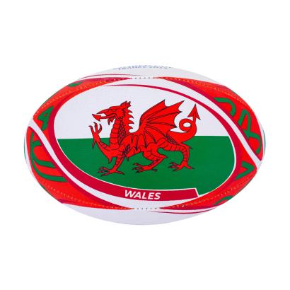 Rugby World Cup 2023 Wales Flag Rugby Ball - Front