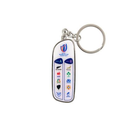 Rugby World Cup 2023 20 Nations Keyring - Front