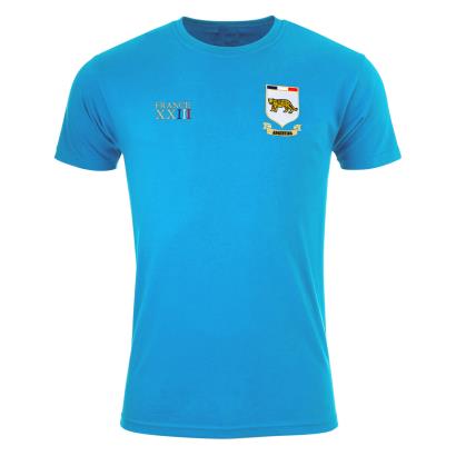 Argentina Mens World Cup Classic T-Shirt - Light Blue - Front