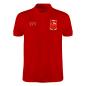 Chile Mens World Cup Classic Polo Shirt - Red - Front