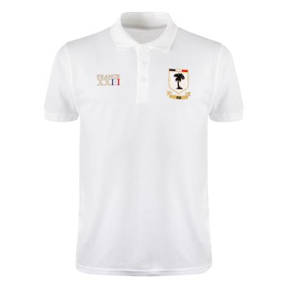 Fiji Mens World Cup Classic Polo Shirt - White - Front