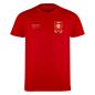 Portugal Mens World Cup Classic T-Shirt - Red- Front