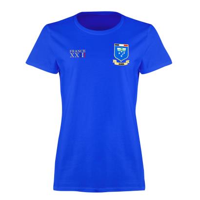 Samoa Womens World Cup Classic T-Shirt - Royal - Front