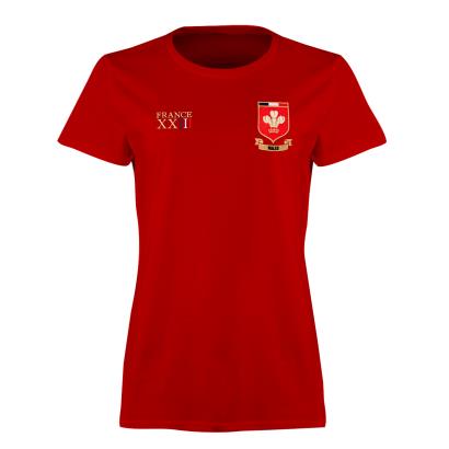 Wales Womens World Cup Classic T-Shirt - Red - Front