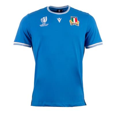 Macron Italy Mens Rugby World Cup 2023 Polo | rugbystore
