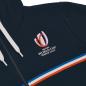 Rugby World Cup 2023 Macron Mens Full Zip Hoodie - Navy - Logo