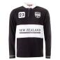 Mens New Zealand Rugby World Cup 2023 Rugby Shirt -Black Long Sl - Front